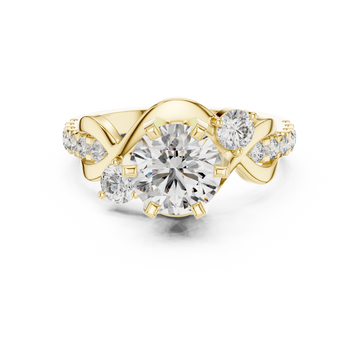 Starry Skies Lab Grown Diamond Scattered Ring