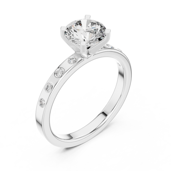 Morning Dew Lab Grown Diamond Delicate Ring