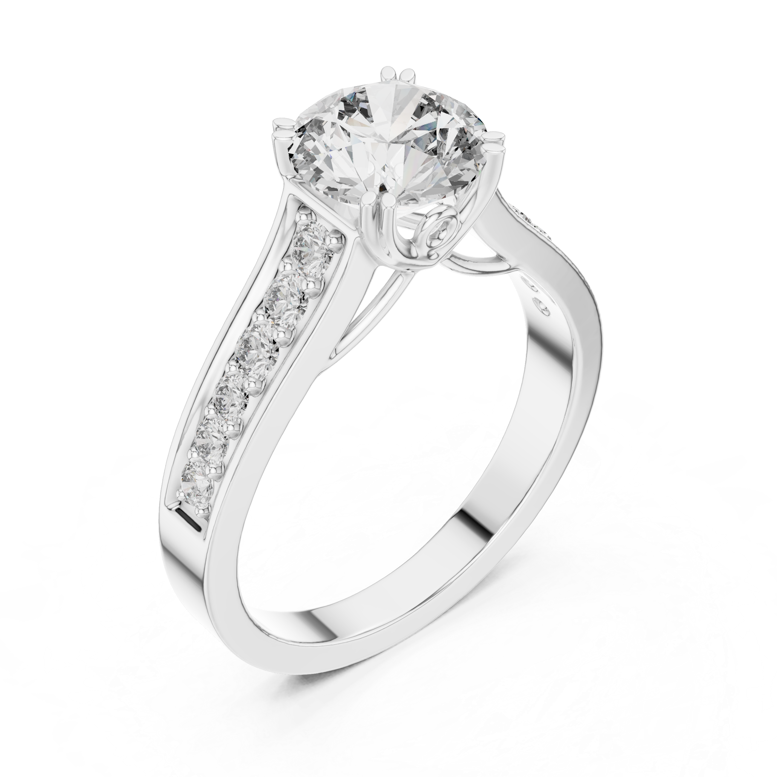 Siren Weave Lab Grown Diamond Crisscross Ring