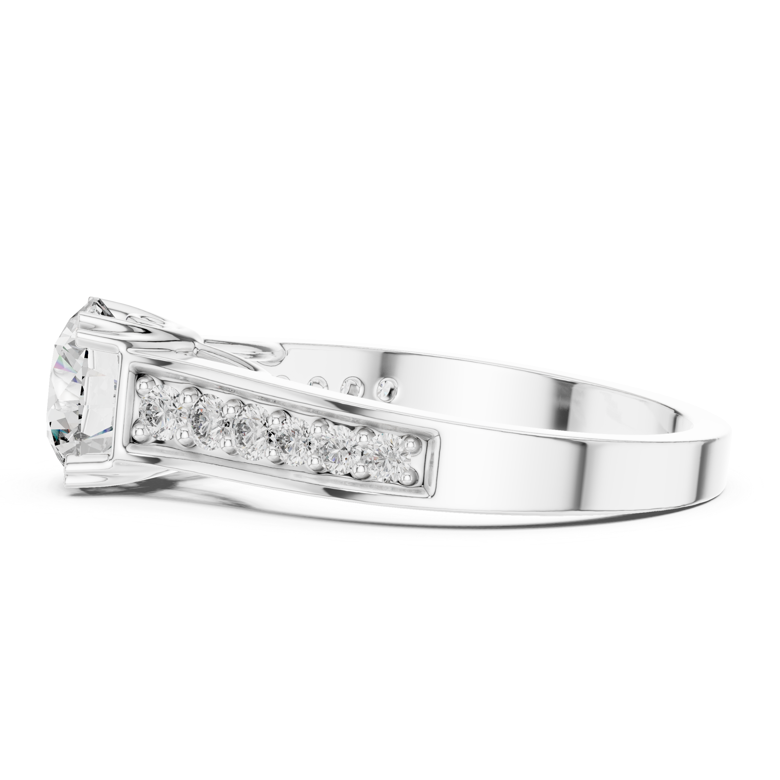 Siren Weave Lab Grown Diamond Crisscross Ring