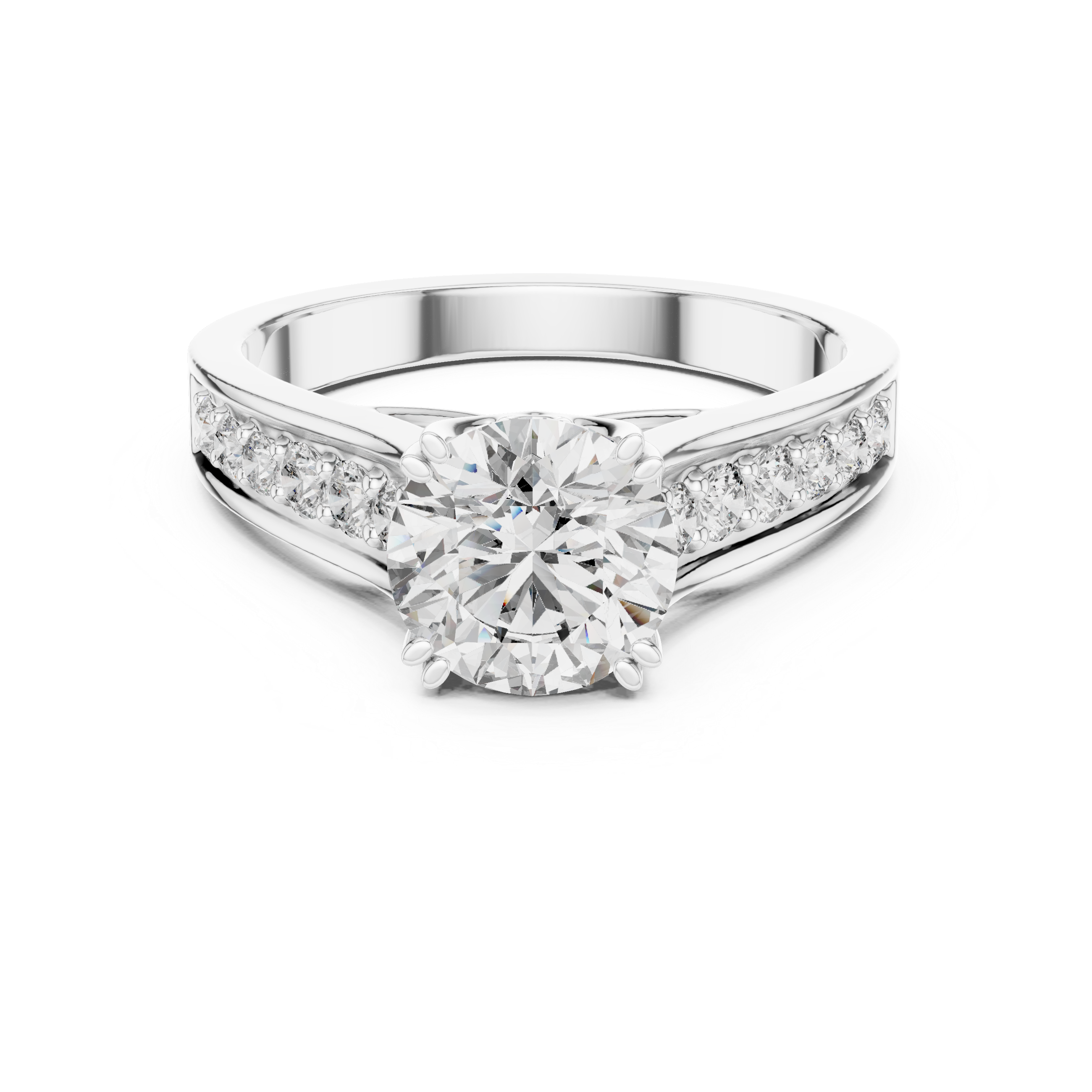 Siren Weave Lab Grown Diamond Crisscross Ring