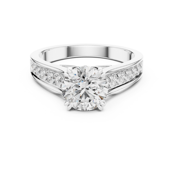 Siren Weave Lab Grown Diamond Crisscross Ring
