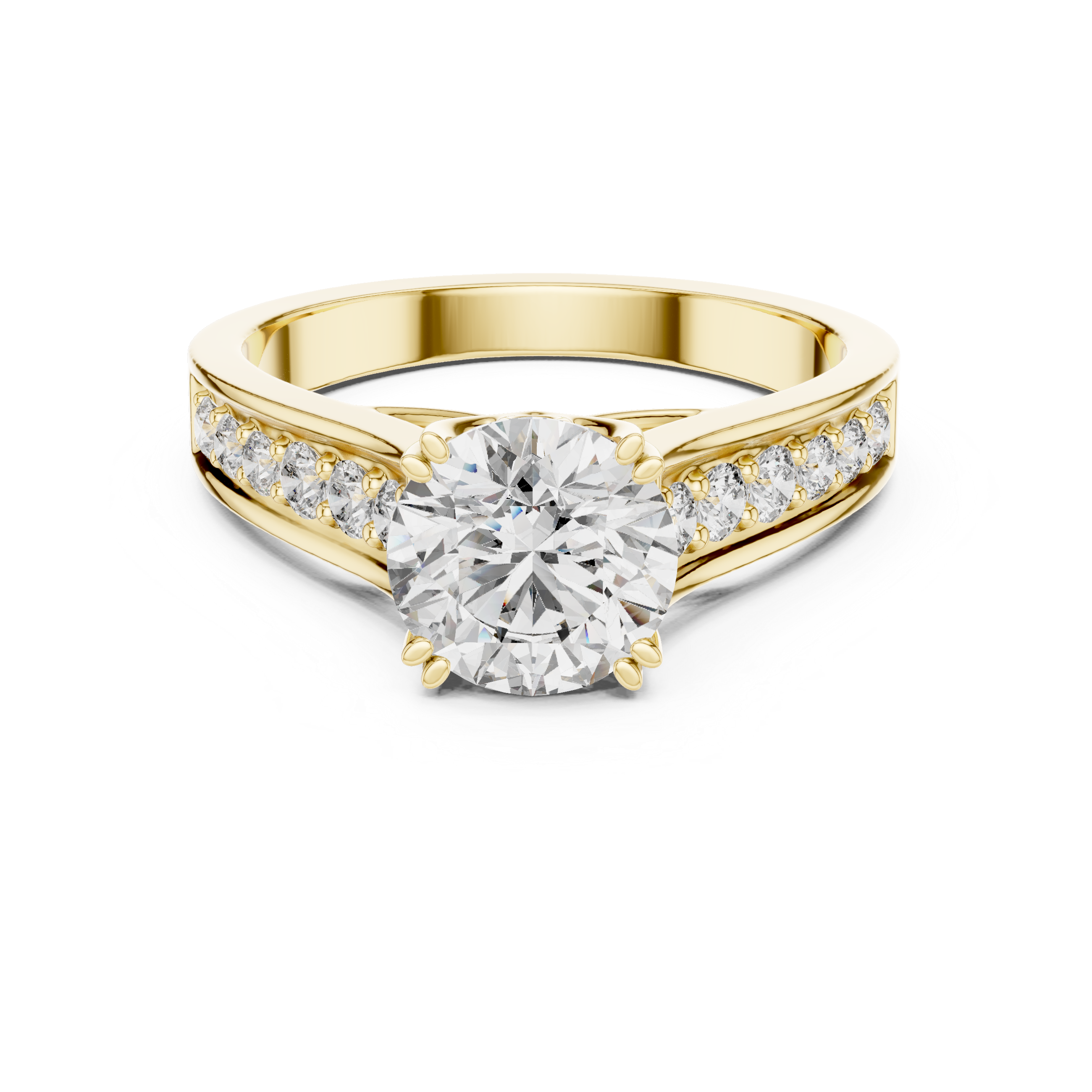Siren Weave Lab Grown Diamond Crisscross Ring