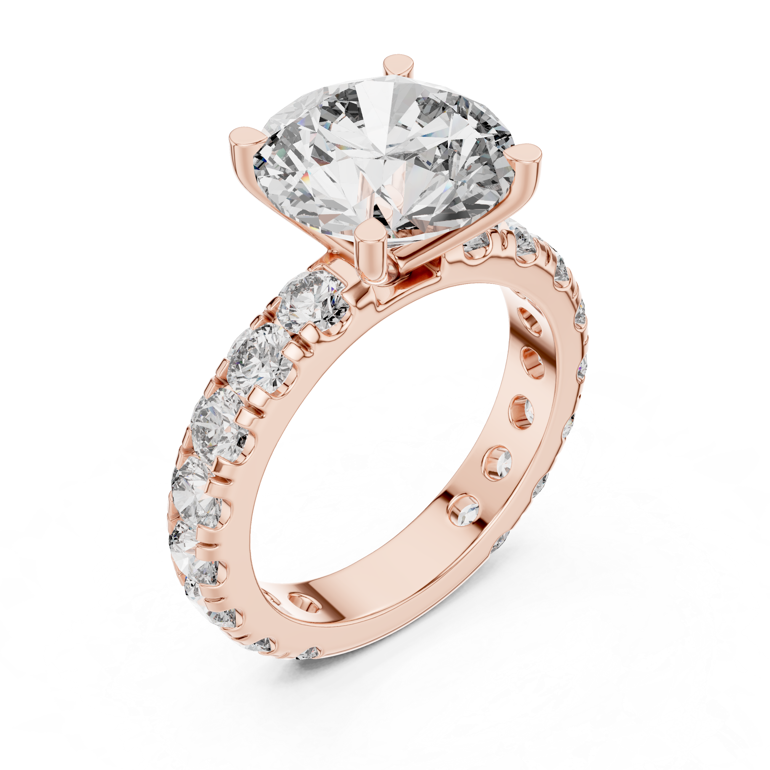 Oasis Mirage Lab Grown Diamond Halo Ring