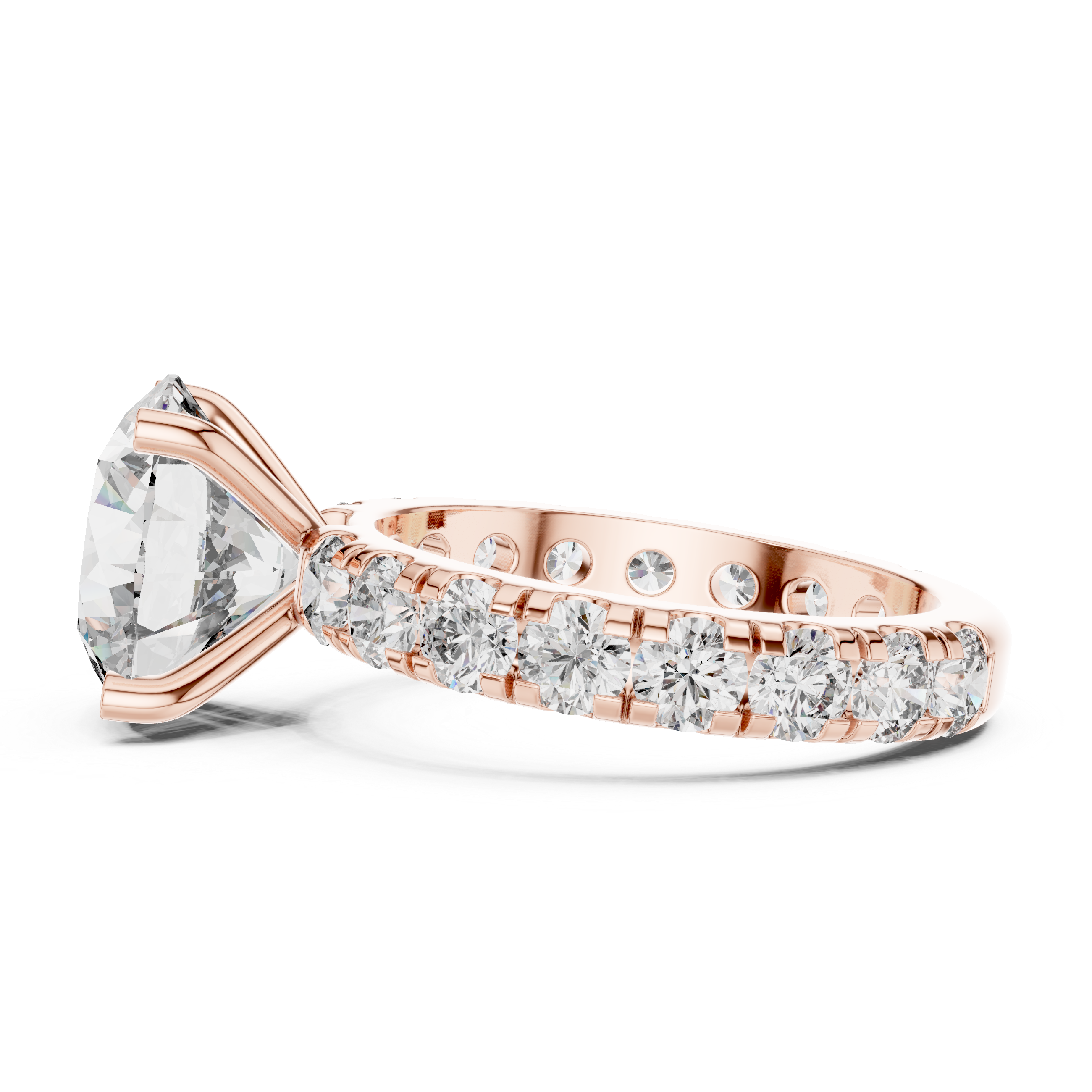 Oasis Mirage Lab Grown Diamond Halo Ring