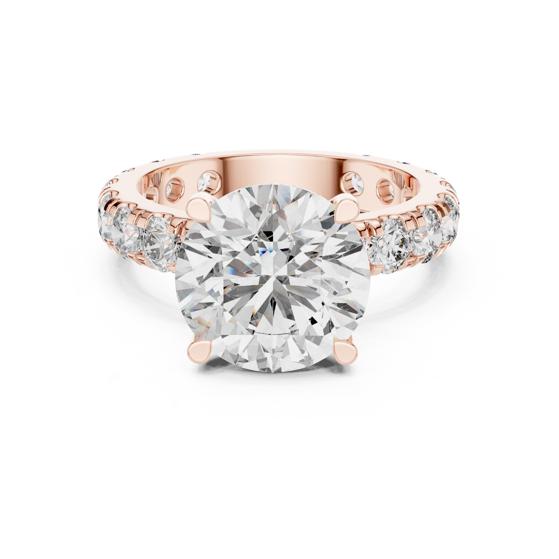Oasis Mirage Lab Grown Diamond Halo Ring