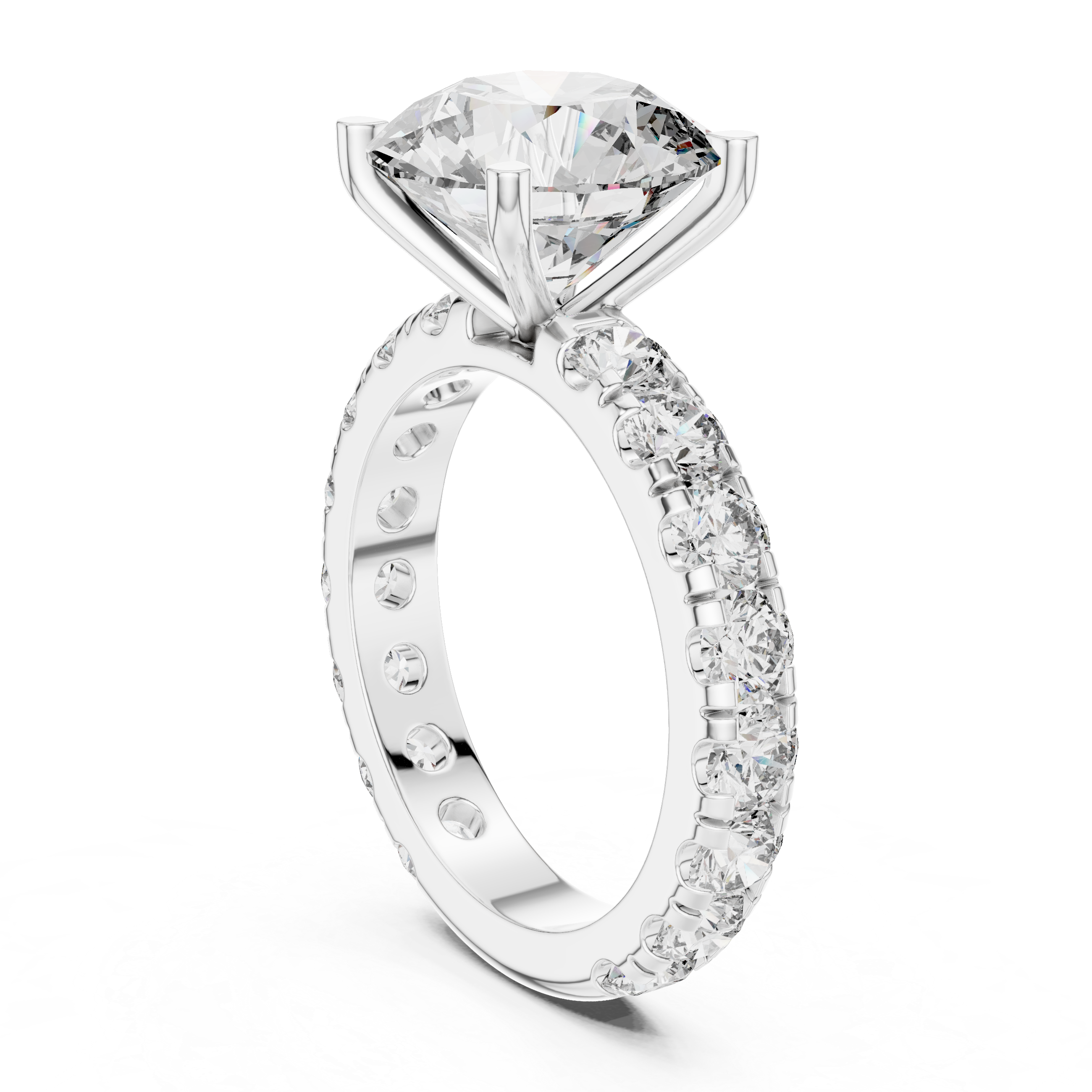 Oasis Mirage Lab Grown Diamond Halo Ring