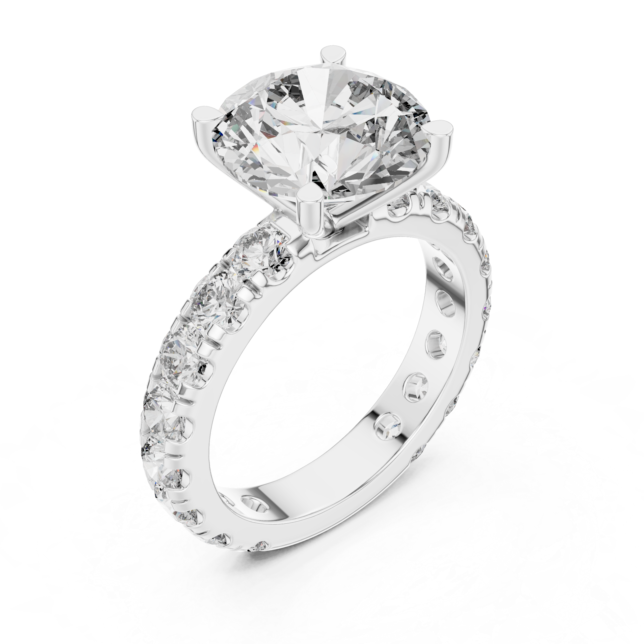 Oasis Mirage Lab Grown Diamond Halo Ring