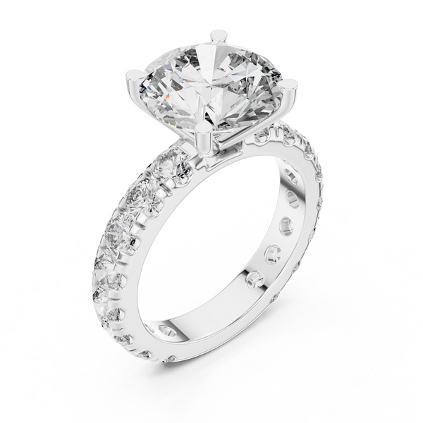 Oasis Mirage Lab Grown Diamond Halo Ring