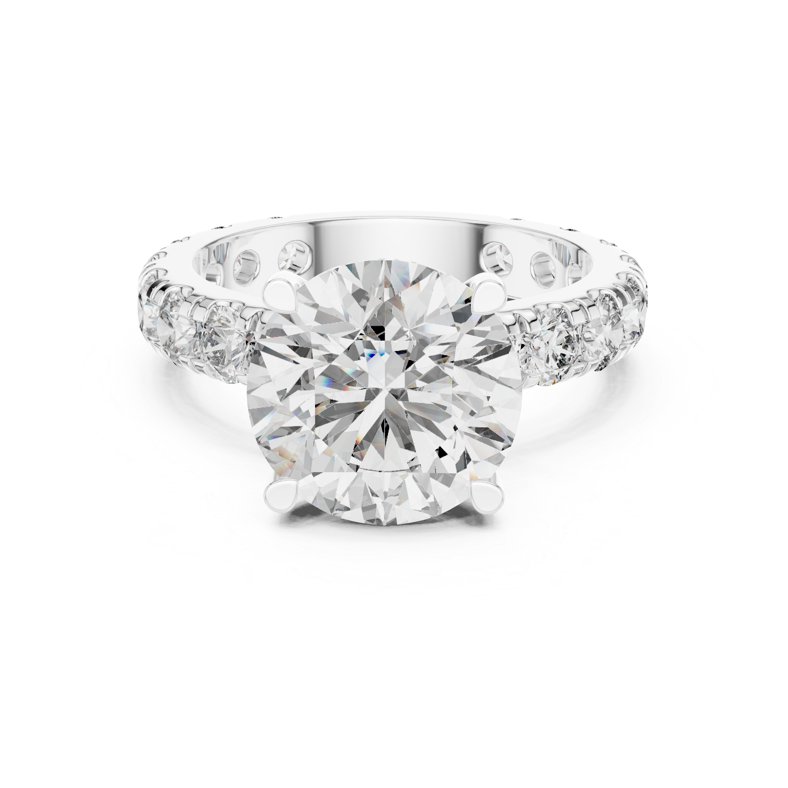 Oasis Mirage Lab Grown Diamond Halo Ring