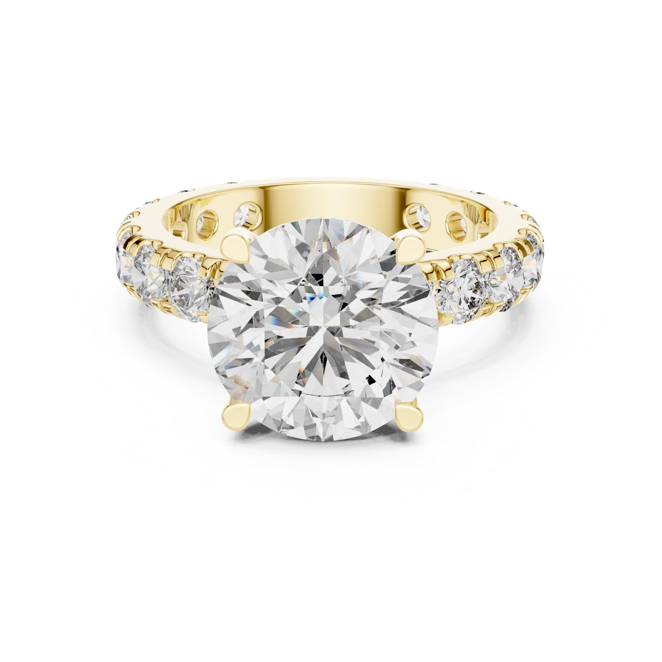 Oasis Mirage Lab Grown Diamond Halo Ring