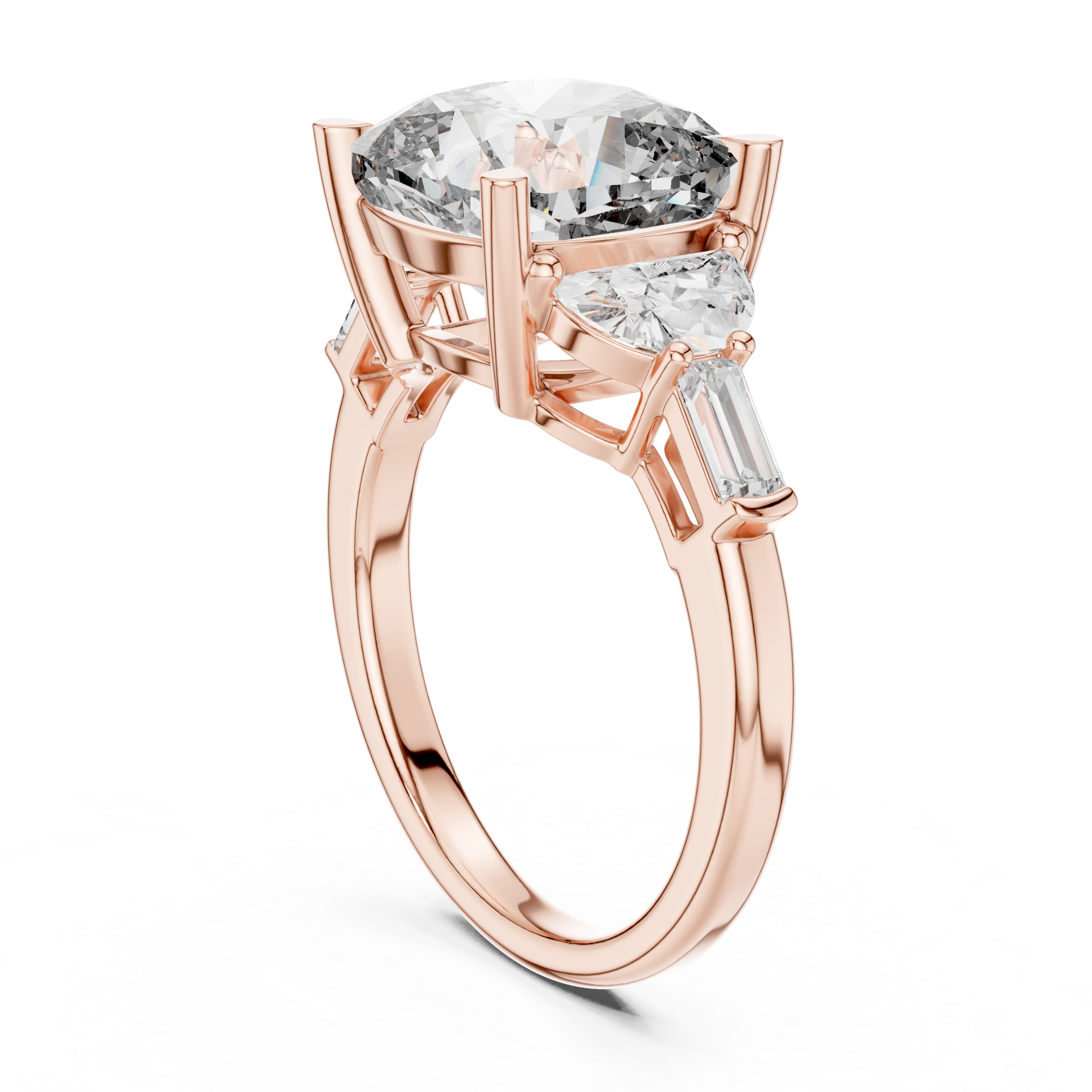 Siren Whisper Lab Grown Diamond Swirl Ring