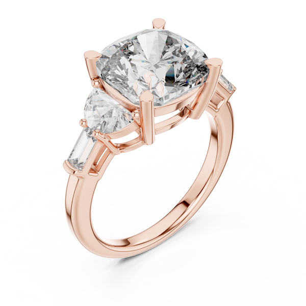 Siren Whisper Lab Grown Diamond Swirl Ring