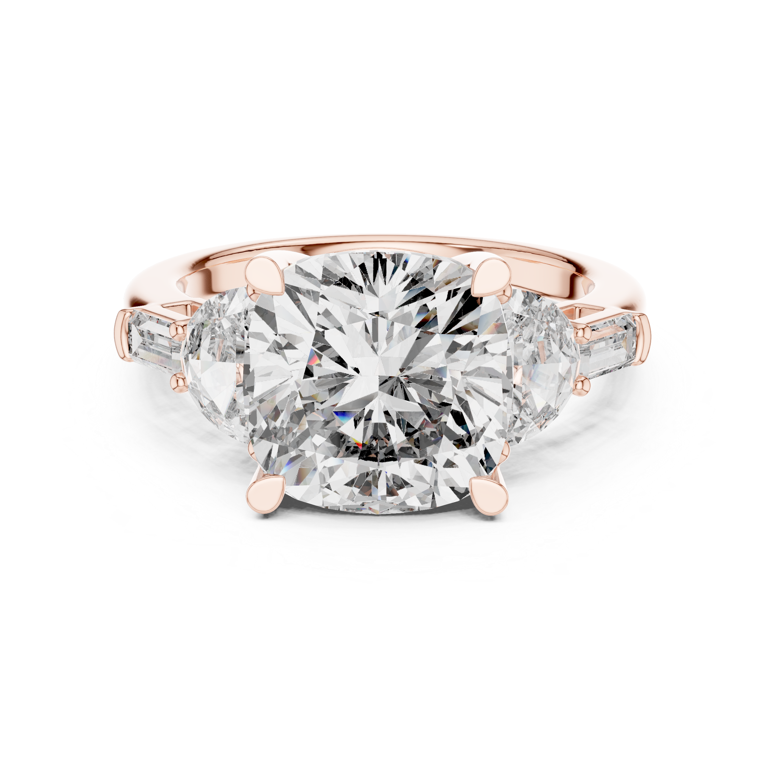 Siren Whisper Lab Grown Diamond Swirl Ring