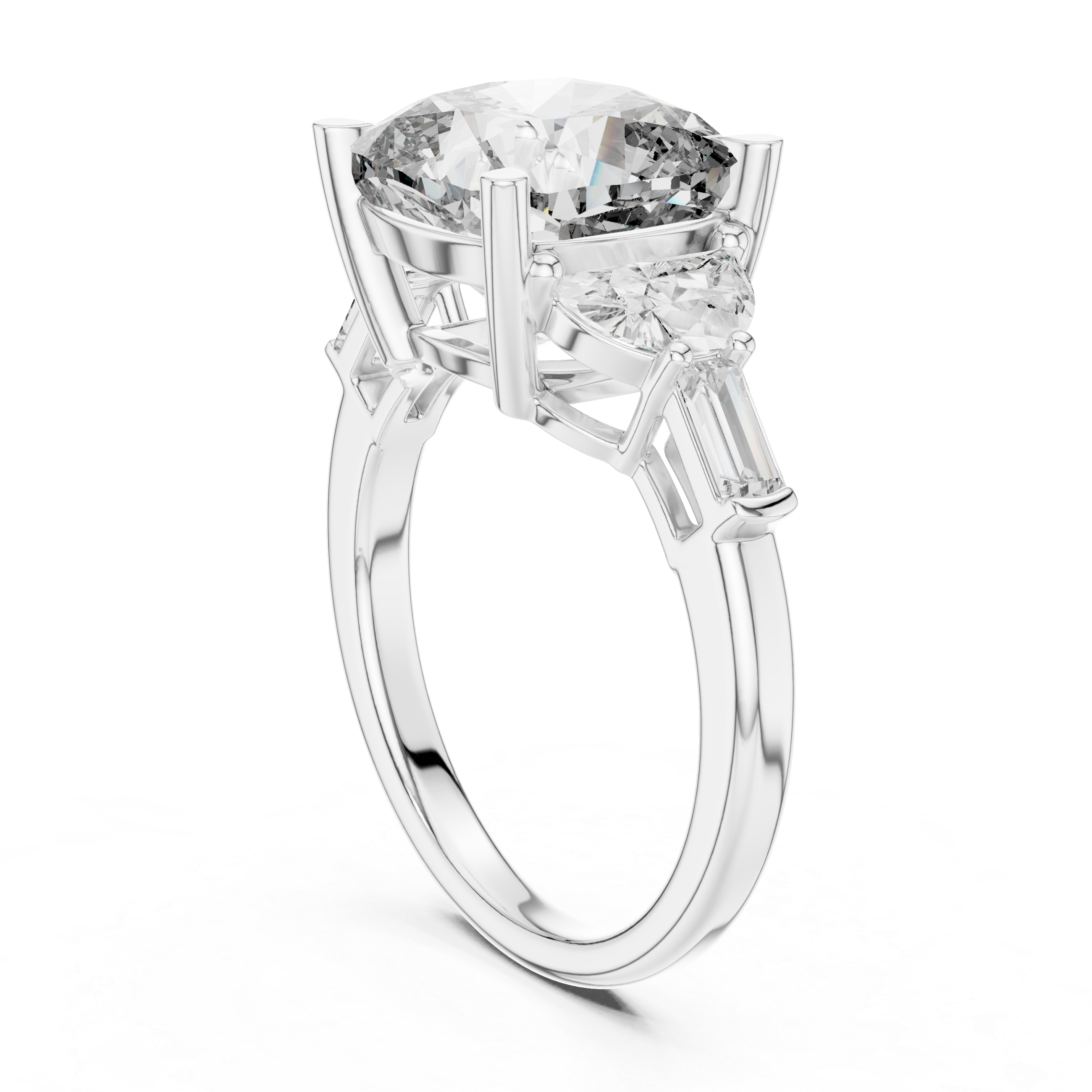 Siren Whisper Lab Grown Diamond Swirl Ring