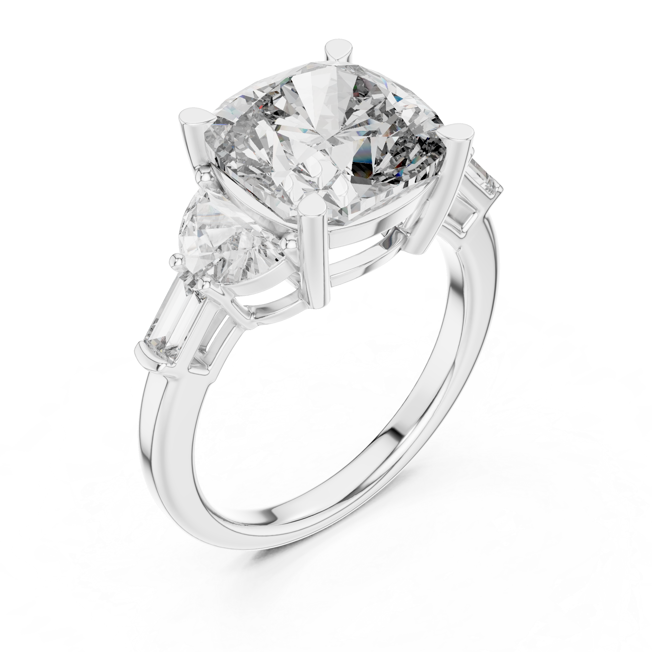 Siren Whisper Lab Grown Diamond Swirl Ring