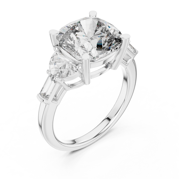 Siren Whisper Lab Grown Diamond Swirl Ring
