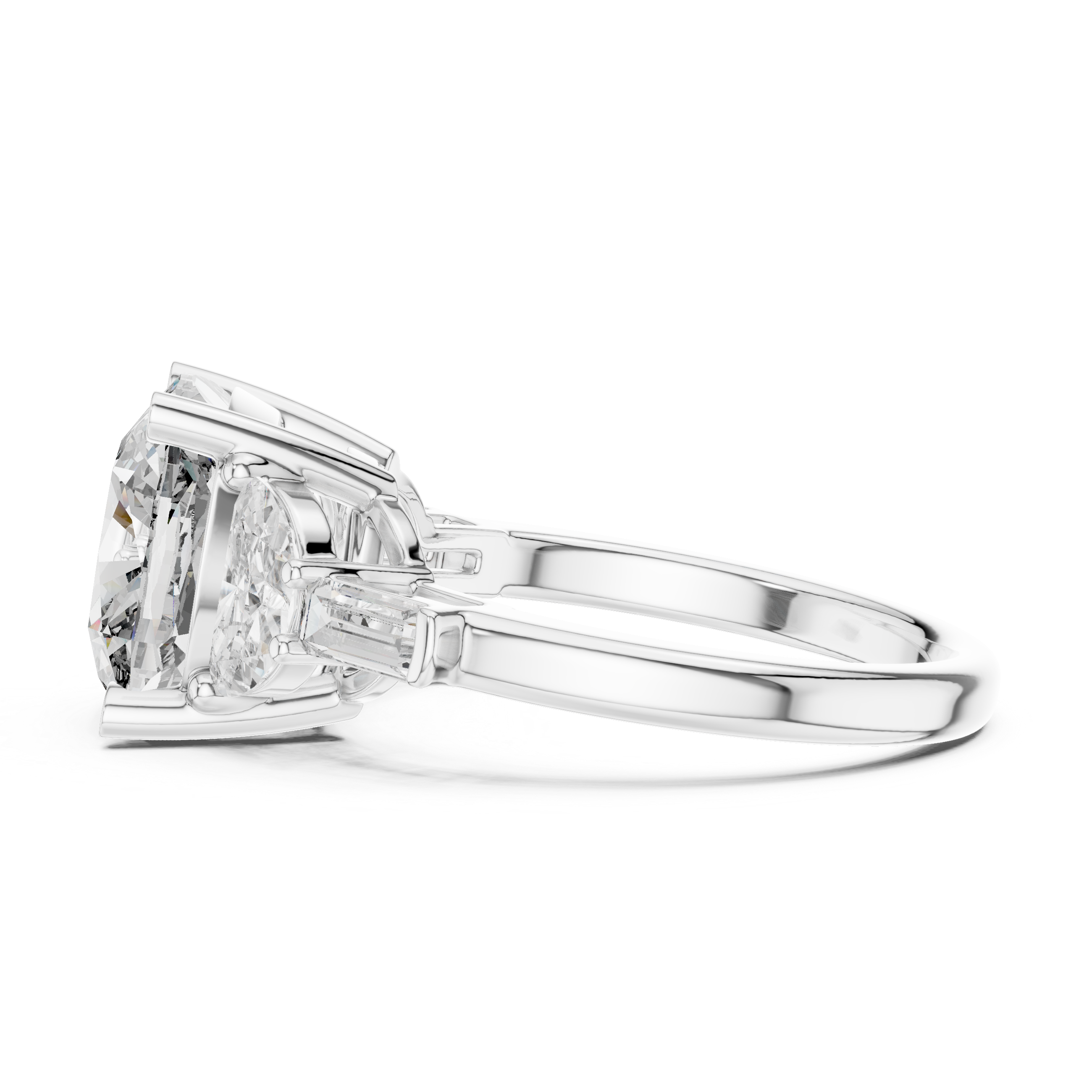 Siren Whisper Lab Grown Diamond Swirl Ring