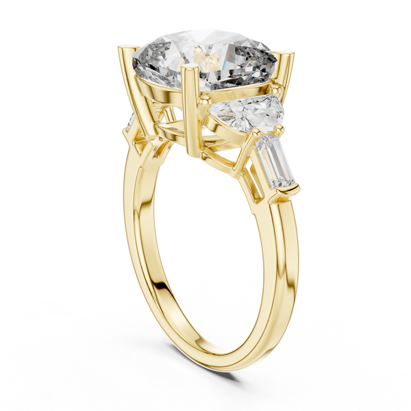 Siren Whisper Lab Grown Diamond Swirl Ring