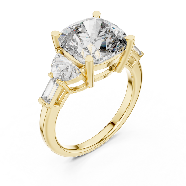 Siren Whisper Lab Grown Diamond Swirl Ring