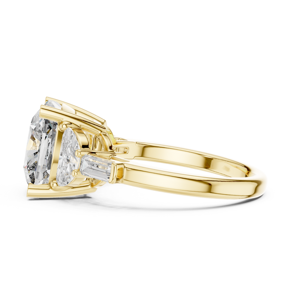 Siren Whisper Lab Grown Diamond Swirl Ring