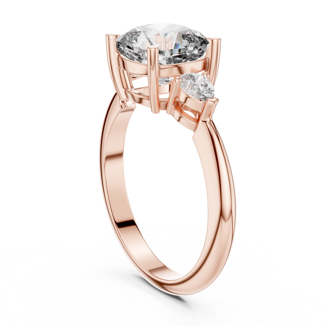 Velvet Petal Lab Grown Diamond Marquis Ring