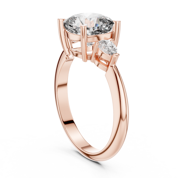 Velvet Petal Lab Grown Diamond Marquis Ring