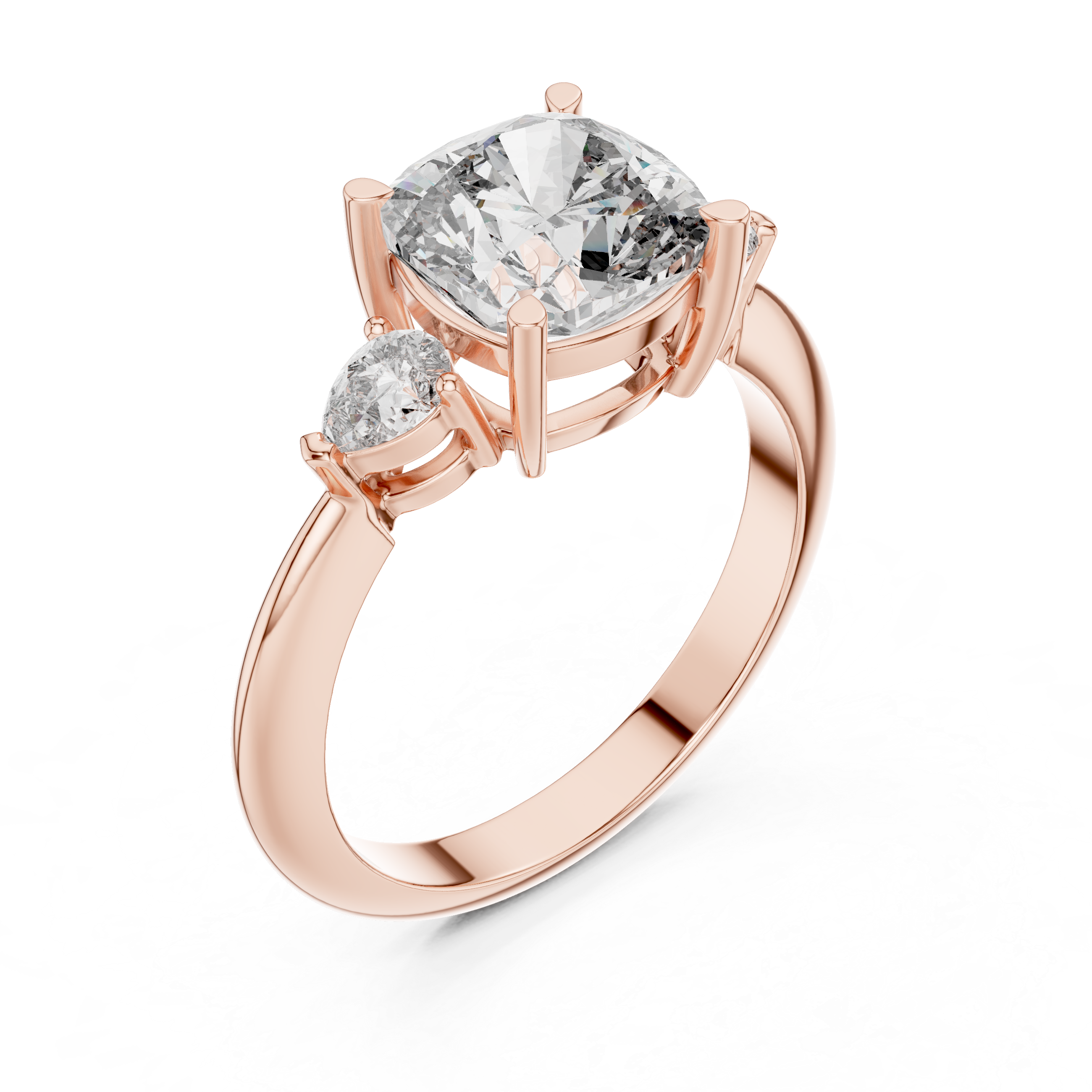 Velvet Petal Lab Grown Diamond Marquis Ring