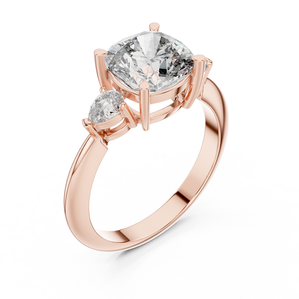 Velvet Petal Lab Grown Diamond Marquis Ring
