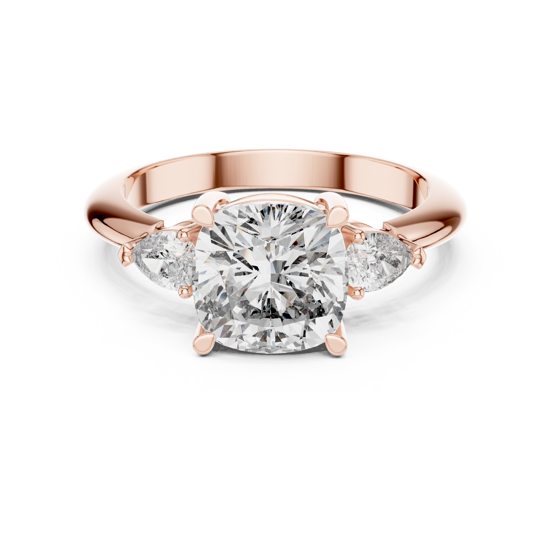 Velvet Petal Lab Grown Diamond Marquis Ring
