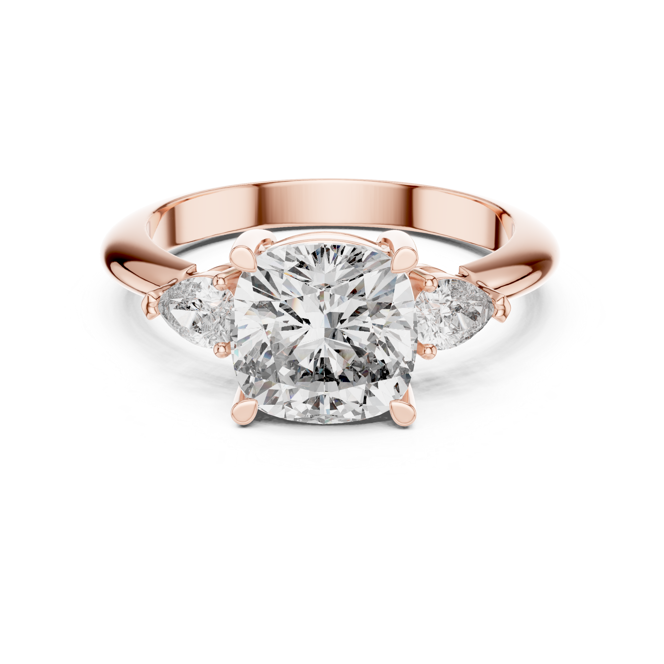 Velvet Petal Lab Grown Diamond Marquis Ring