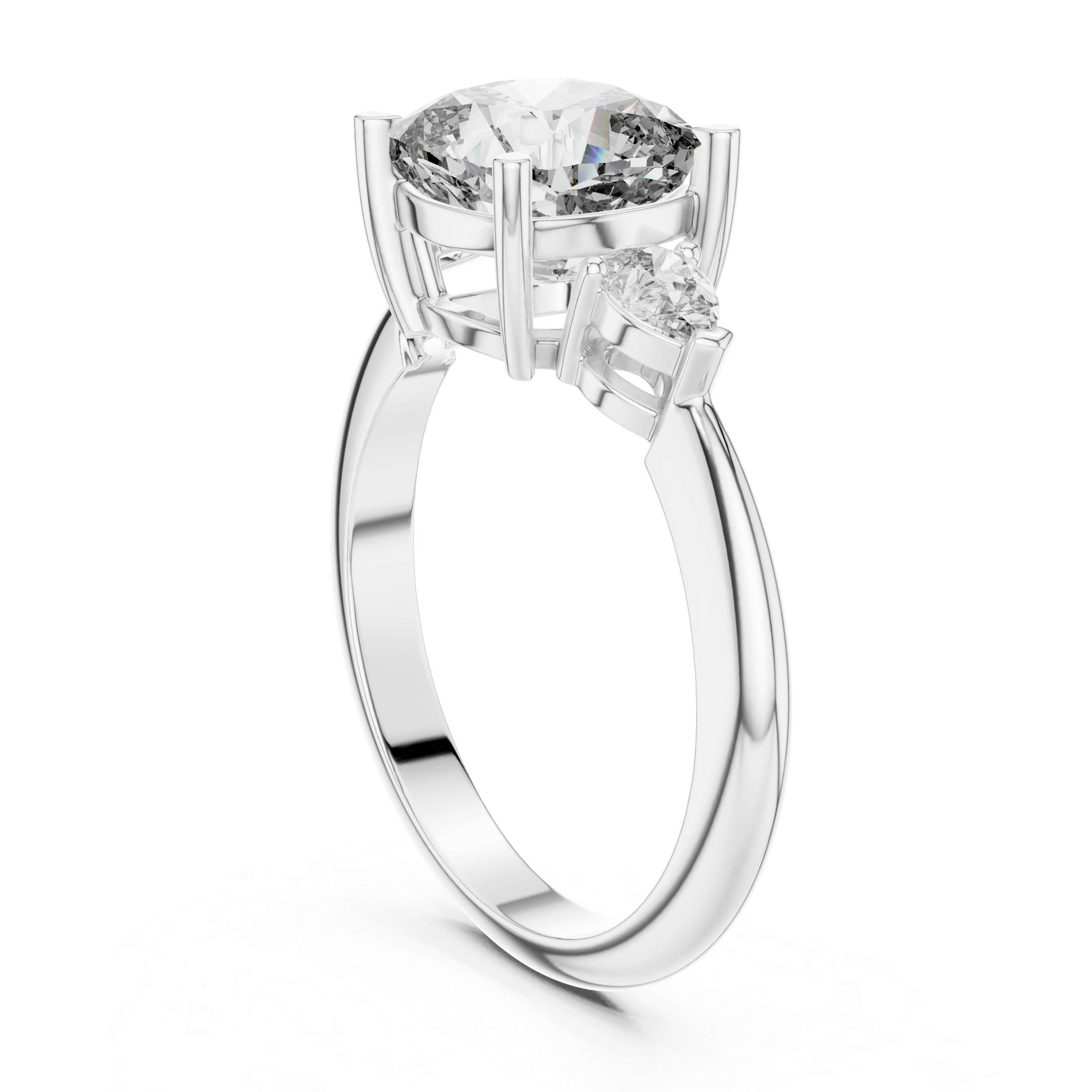 Velvet Petal Lab Grown Diamond Marquis Ring