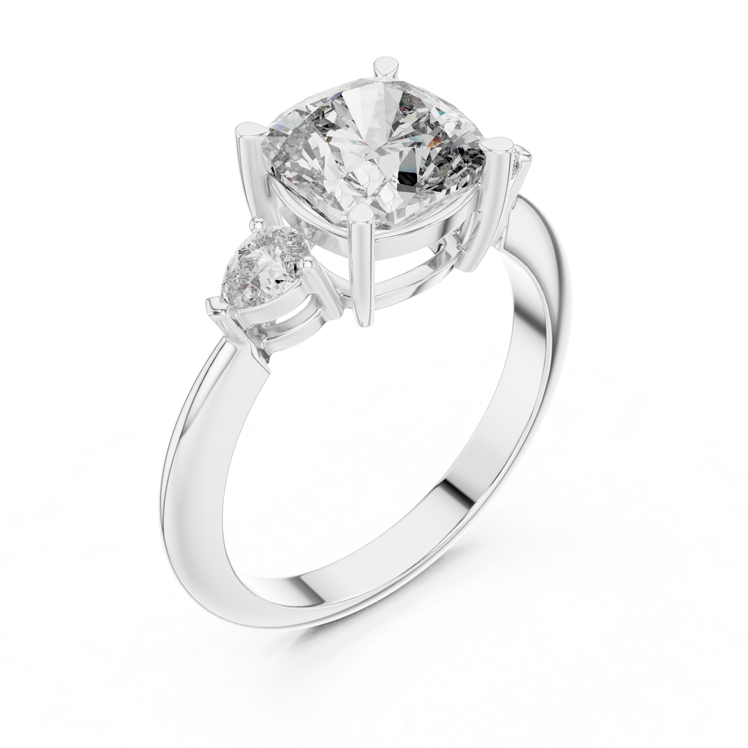 Velvet Petal Lab Grown Diamond Marquis Ring