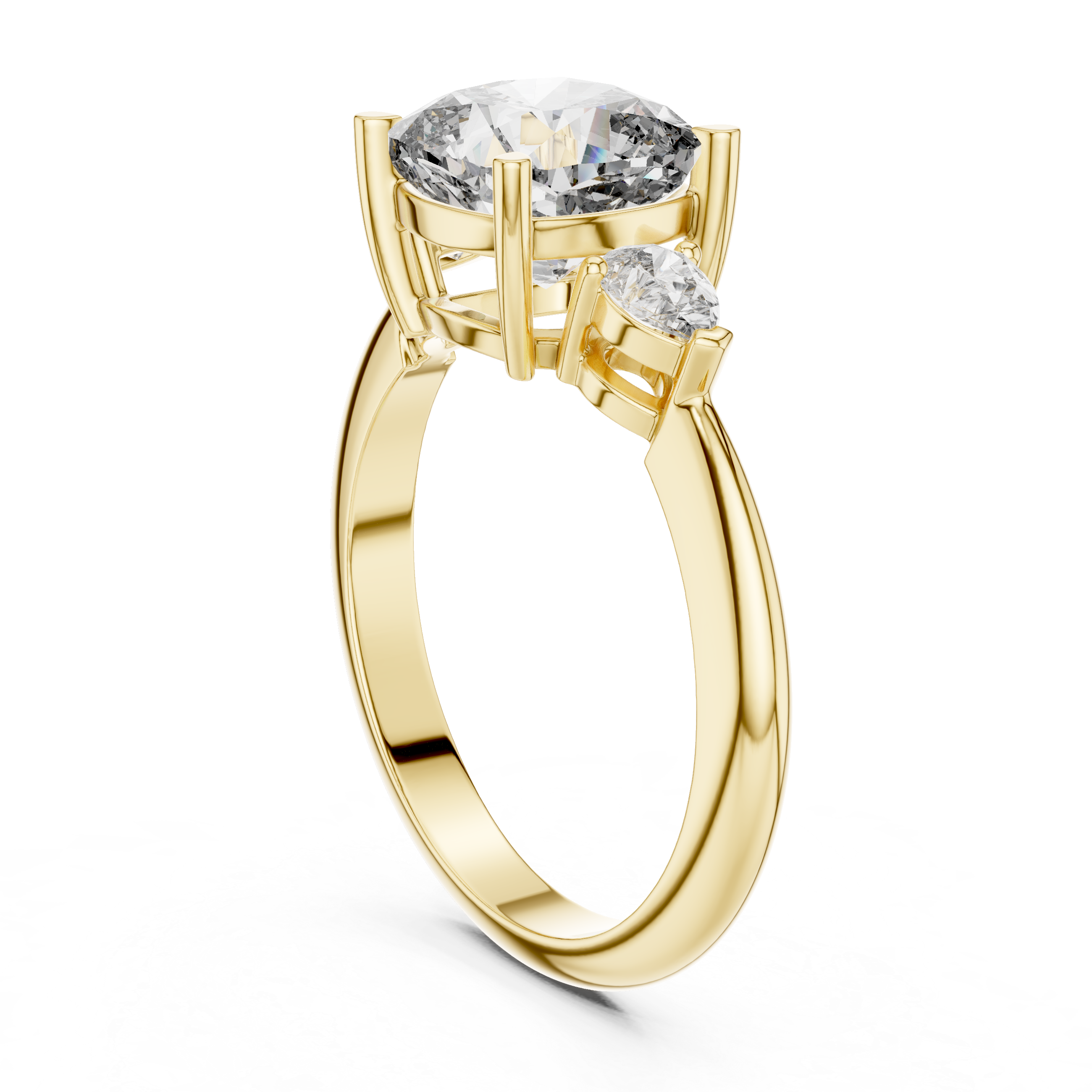 Velvet Petal Lab Grown Diamond Marquis Ring
