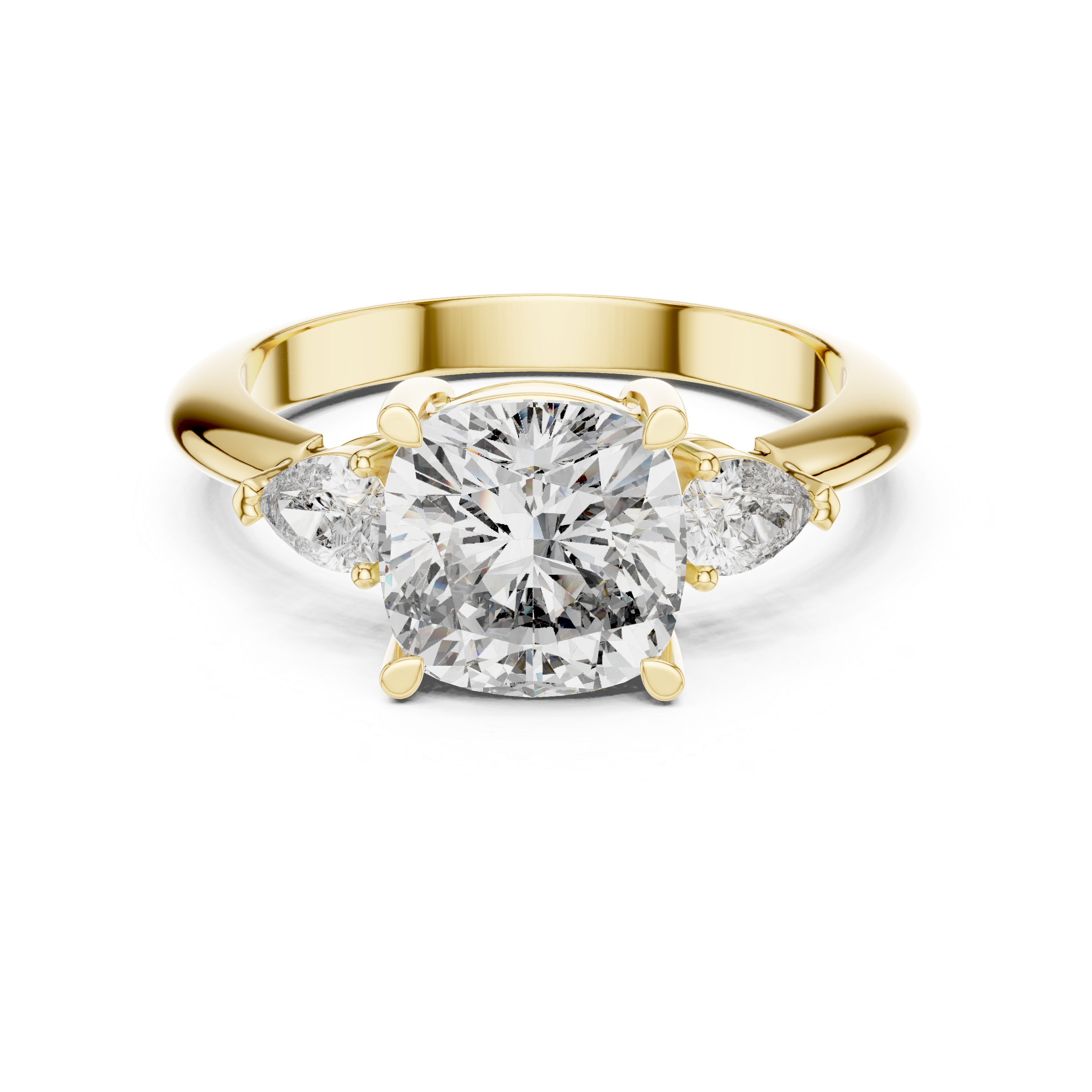 Velvet Petal Lab Grown Diamond Marquis Ring