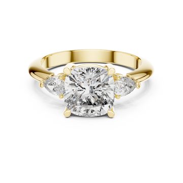 Velvet Petal Lab Grown Diamond Marquis Ring