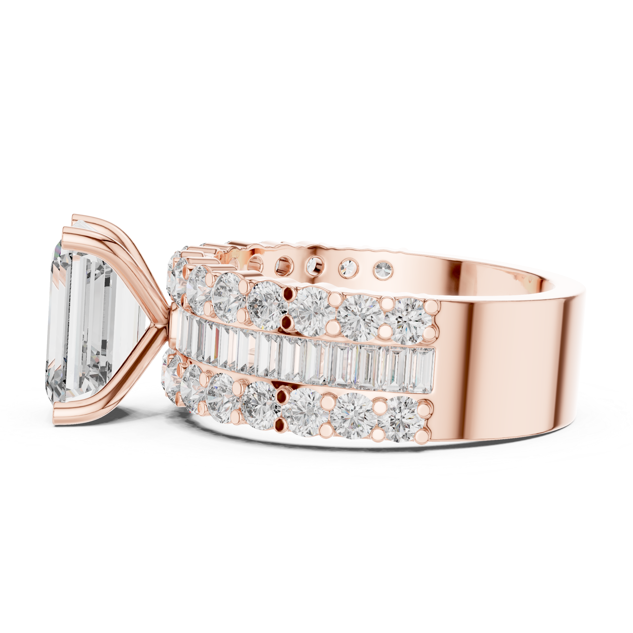 Twin Spark Lab Grown Diamond Duet Ring