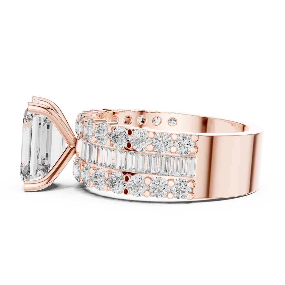 Twin Spark Lab Grown Diamond Duet Ring