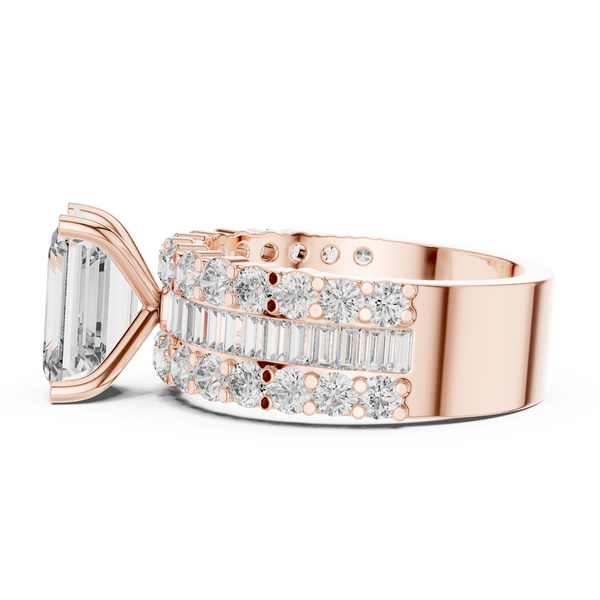Twin Spark Lab Grown Diamond Duet Ring