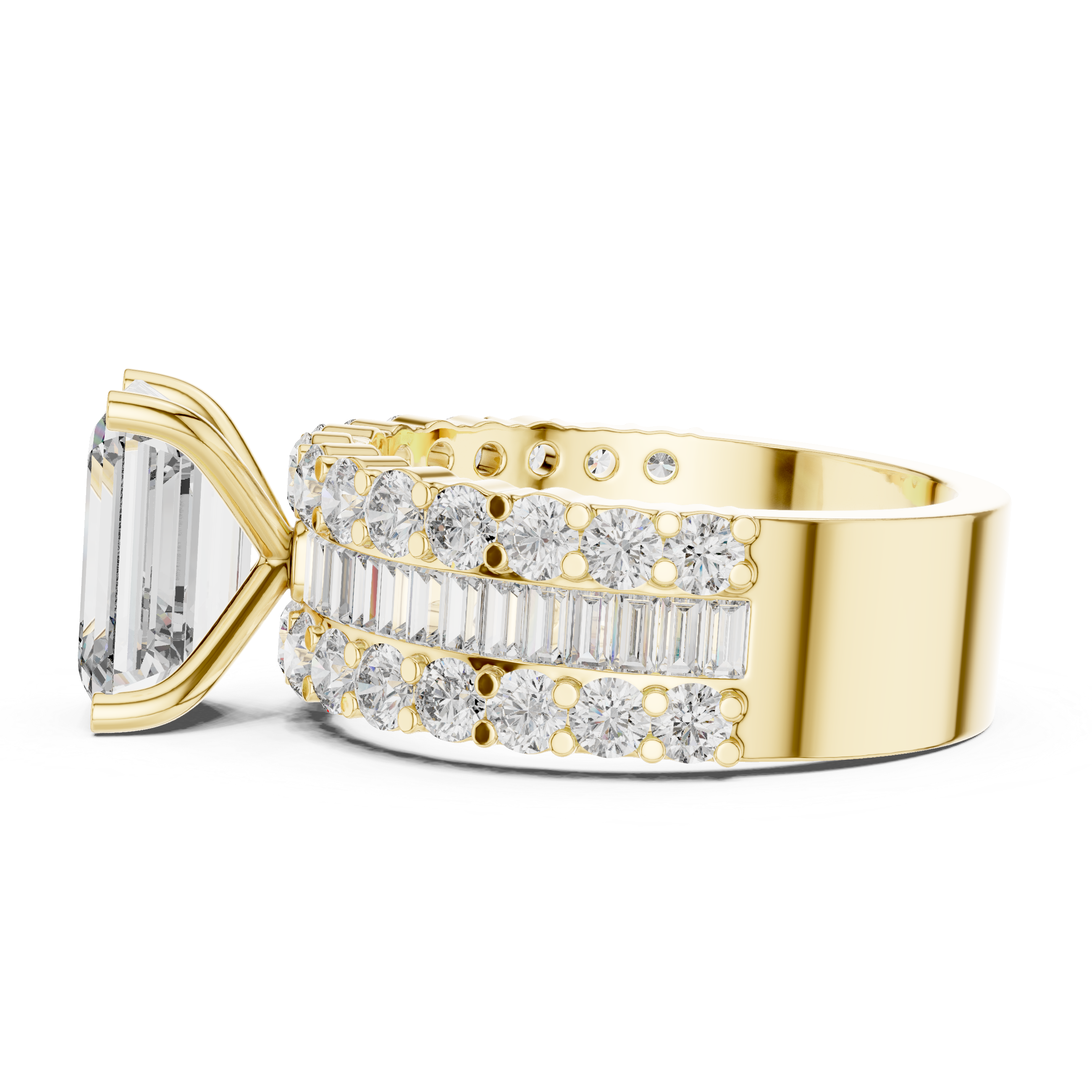 Twin Spark Lab Grown Diamond Duet Ring
