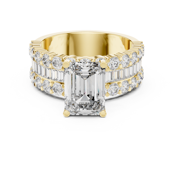 Twin Spark Lab Grown Diamond Duet Ring