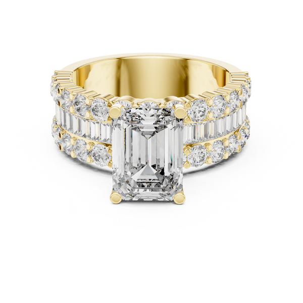 Twin Spark Lab Grown Diamond Duet Ring