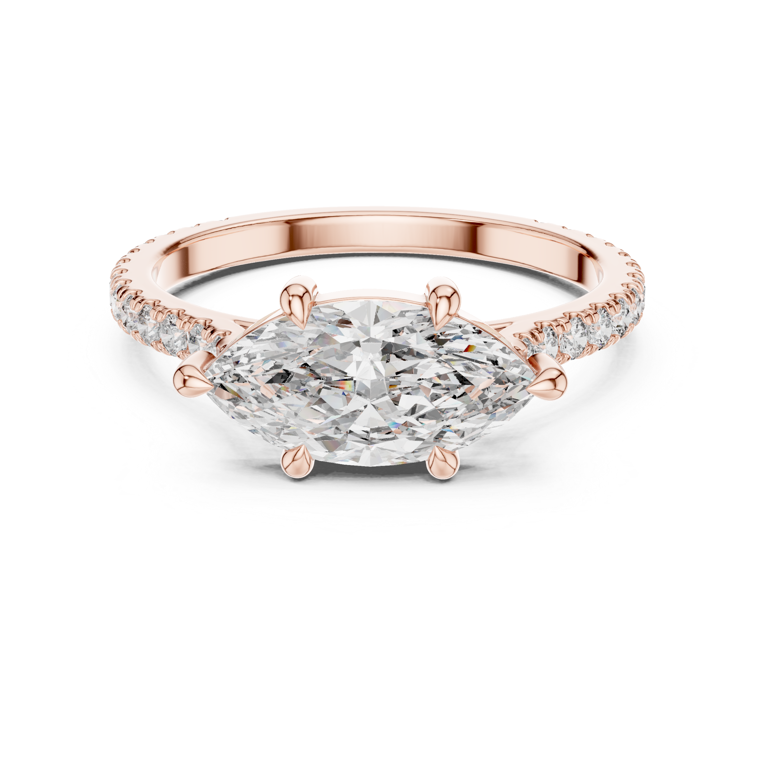 Siren Song Lab Grown Diamond Crisscross Ring