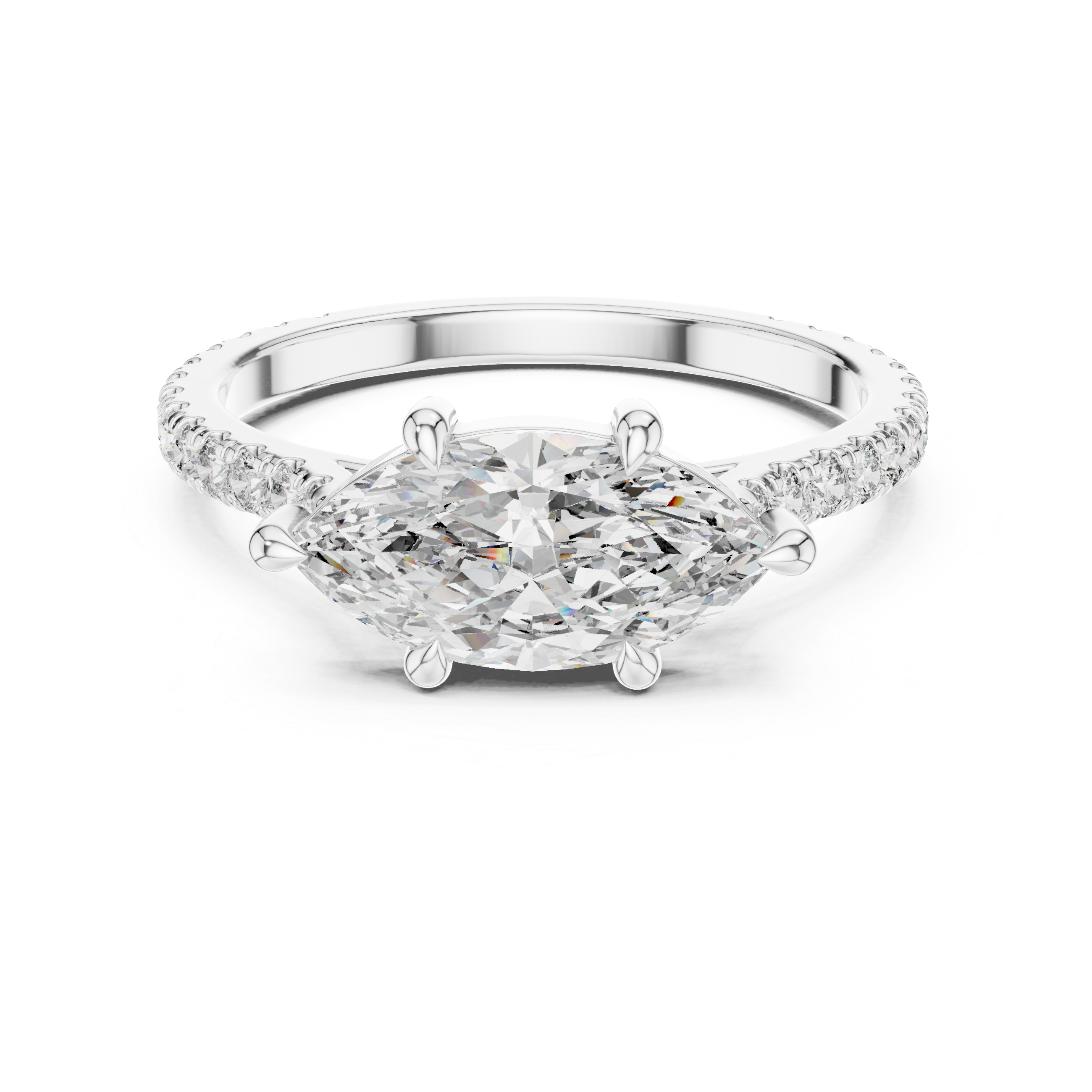 Siren Song Lab Grown Diamond Crisscross Ring