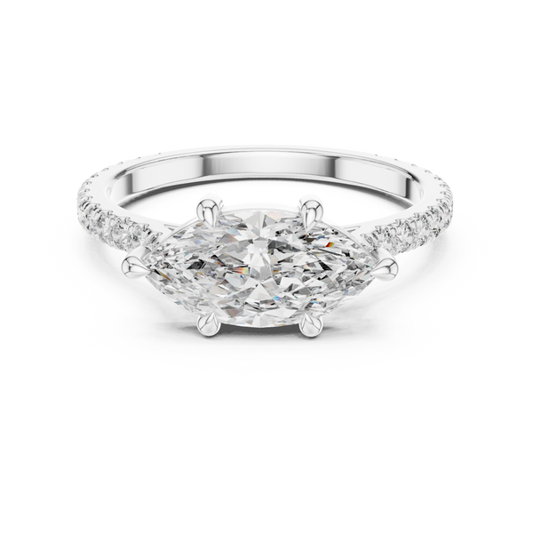 Siren Song Lab Grown Diamond Crisscross Ring