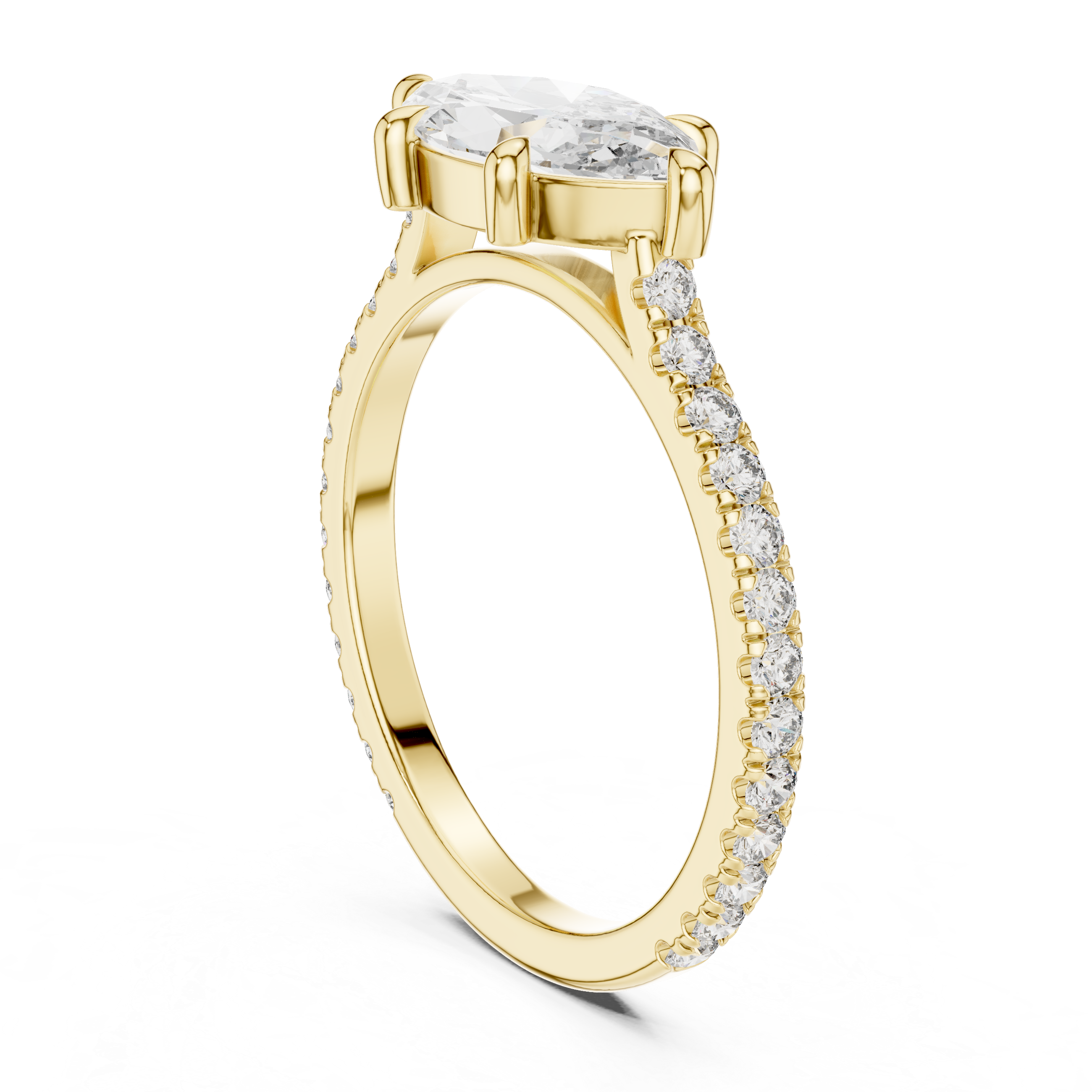 Siren Song Lab Grown Diamond Crisscross Ring
