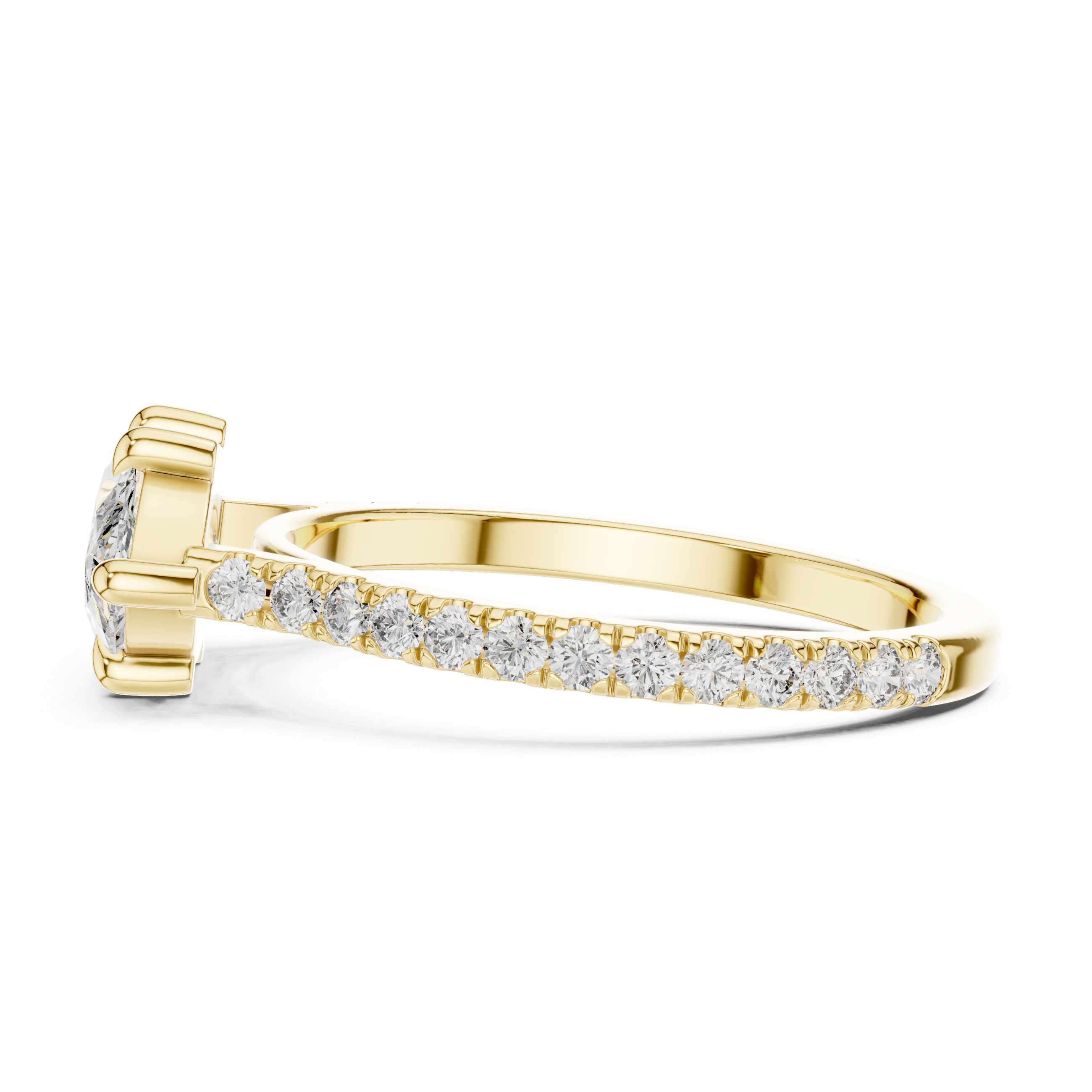 Siren Song Lab Grown Diamond Crisscross Ring