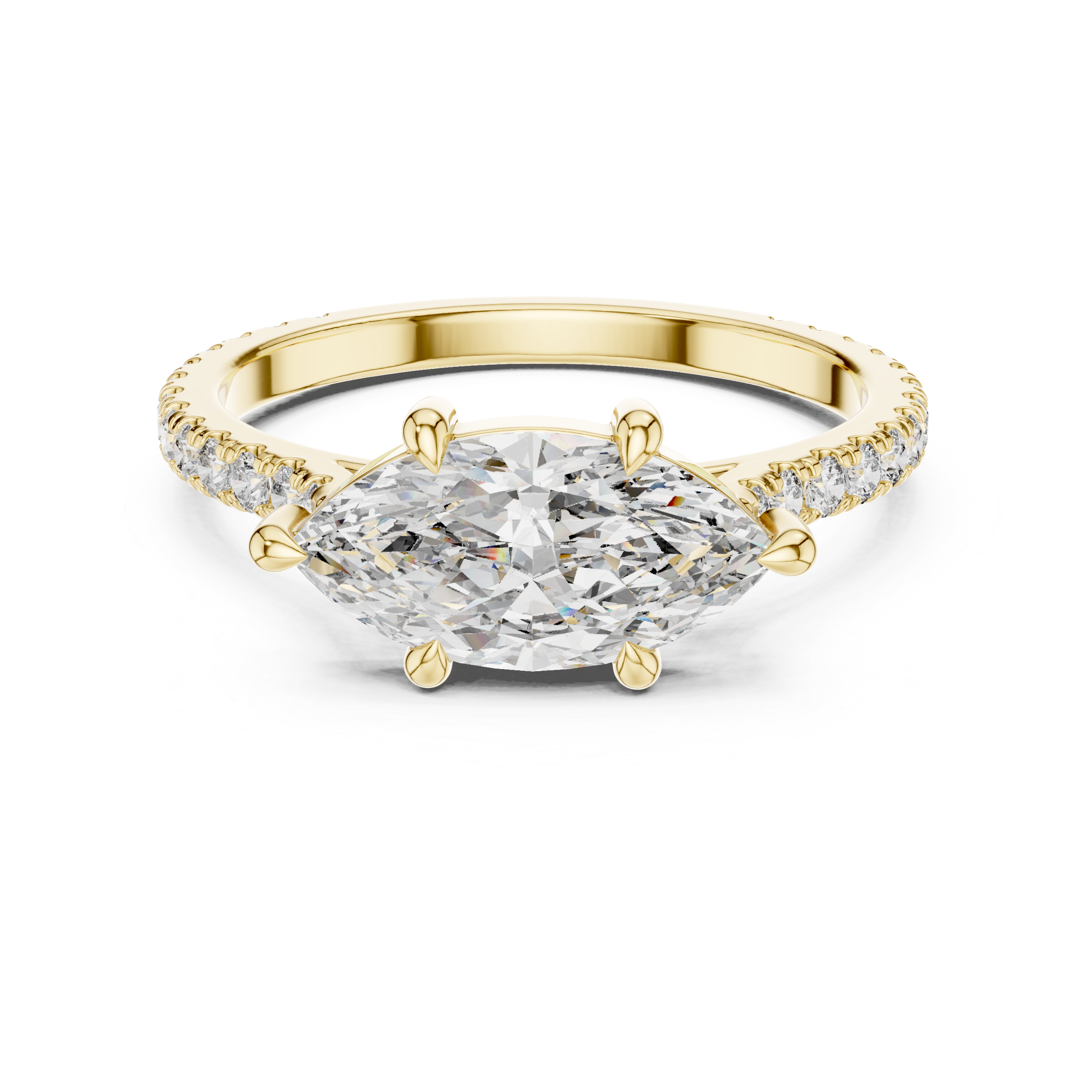 Siren Song Lab Grown Diamond Crisscross Ring