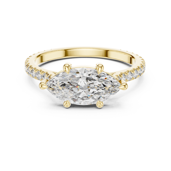 Siren Song Lab Grown Diamond Crisscross Ring