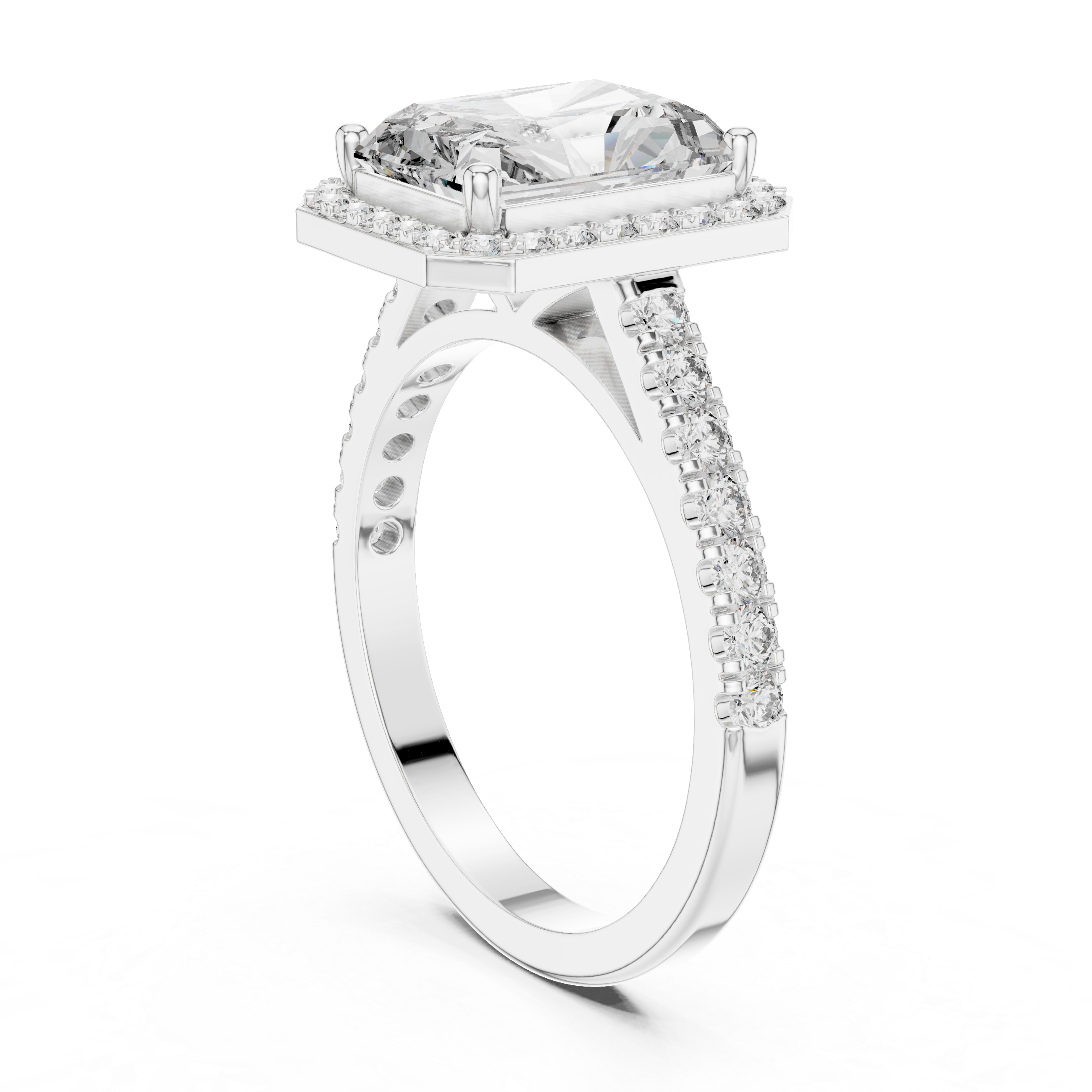 Silent Wonder Lab Grown Diamond Eternity Band